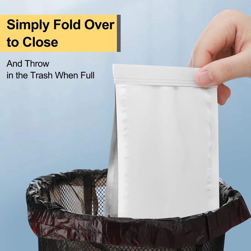 50 Pcs Disposable Grease Storage Bags Bacon Container Bags Hold