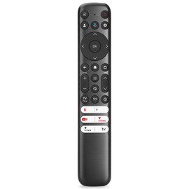 RC813 Replacement for TCL Google TV Remote Control No Setup Required, Compatible with TCL Smart TV Remote QM8/QM7/S5/S4/S3/Q7/Q6/Q5 4K UHD HDR LED QLED QD-Mini LED Full-HD Smart TVs(No Voice)