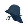 maximo Girls' Hat with Neck Protection, Drawstring, UPF 30+ -