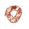 Satin Fabric Hair Scrunchie Handmade by Scrunchies by Sherry (Gold)