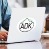 CafePress ADK Oval Oval Sticker Car Bumper Sticker
