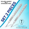 SS INSTRUMENTX Scalpel Handle No.3 BP Handle Fits Blades Numbers