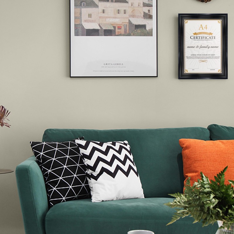 GraduationMall A4 Diploma Picture Frame Certificate Frame Document Frame Plexiglass