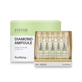 Eveever Diamond Purifying Ampoule (2mlx20) + Aloe Vera Soothing Gel 300ml + Sponge 2P / 이브에버 다이아몬드 퓨리파잉 앰플(2mlx20개)+알로에베라 수딩젤 300ml+해면 2P