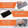 AICARS Armrest Cup Holder: Arm Rest Elbow Support General Leather