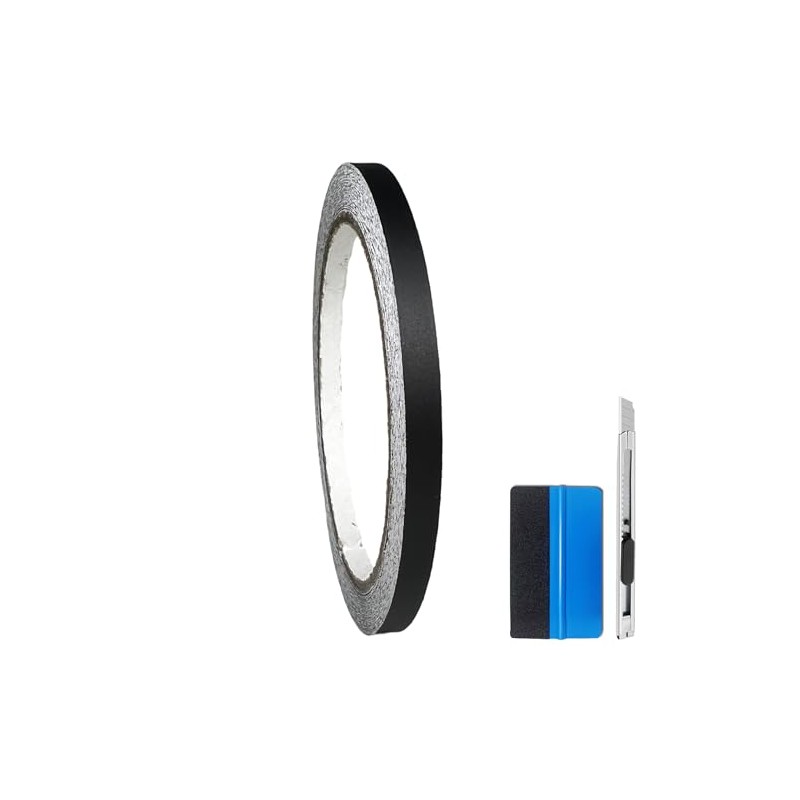 NewL Matt Black Vinyl Tape Roll