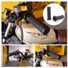 Motorcycle Non Slip Retro Rubber Handlebar Comfortable Handlebar 7/8" 22mm