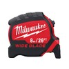 Premium Wide Blade Tape Measure 8m/26ft (Width 33mm)