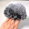 Bestshoot Microphone Windscreen Shield, Professional Microphone Furry, Windscreen Muff Wind