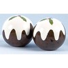 Christmas Pudding Salt & Pepper Shaker Set by Christmas Decorations