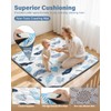 QUAFRET Baby Play Mat, Non-Slip Baby Mat for Floor, Soft