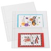 Star Collect 50 Clear A4 Divided Pockets - 2 DIN