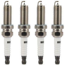 ROADFAR Double Iridium Spark Plugs 90288 for Mazda CX-5 2019-2020,3 2021-2022,3 Sport 2021-2023,6 2018-2021,CX-9 2016-2020,2.5L Set of 4