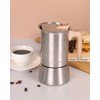 Sivaphe Stainless Steel Stovetop Espresso Coffee Maker, 6cups Espresso pot,