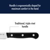 HENCKELS Solution Razor-Sharp 4-inch Compact Chef Knife, German Engineered Informed