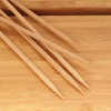 BambooMN 9.8" Premium Bamboo Arrow Shrimp Meat Fruit Kebab Skewer