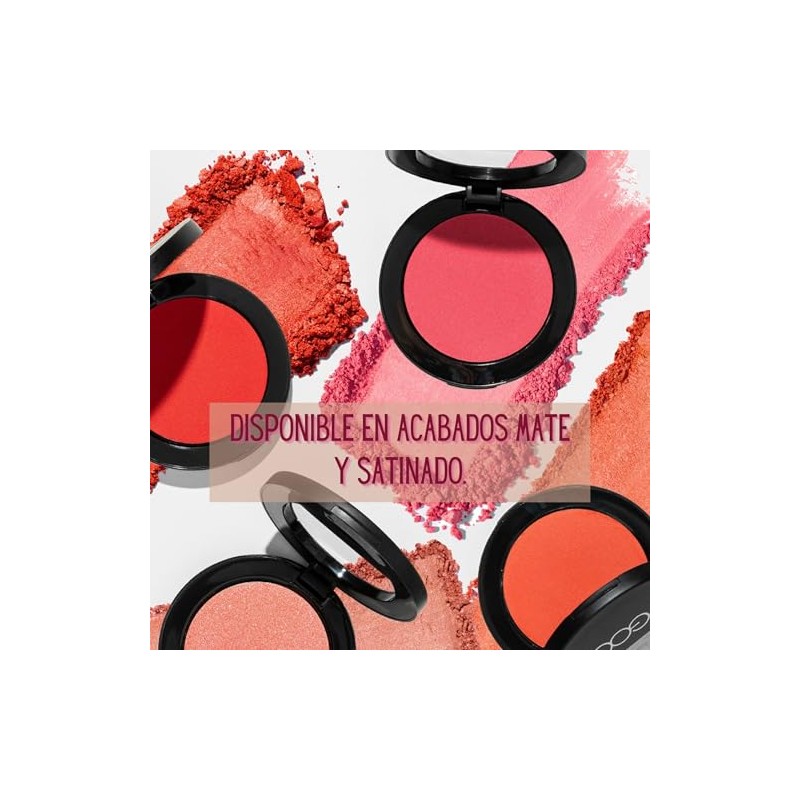 GOC, Rubor en polvo, Single Blush, Textura suave, Larga duración,
