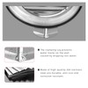 FRESH SPEED 4-Inch Round Stainless Steel Dryer Vent Covers Ventilation