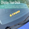 WLORYB Duck Holder for Jeep,Aluminum Slide Rail Duck Mount for