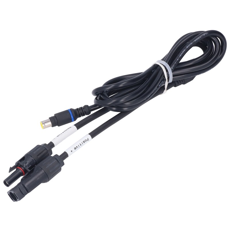 DC Solar Adapter 8mm Brass Connector Splitter Converter Cable for