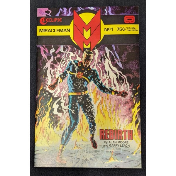 1985 Eclipse Miracleman No 1 Alan Moore & Gary Leach-