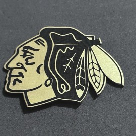 Iron On Patch Chicago Blackhawks For  Backpack Snapback And More 2.5”