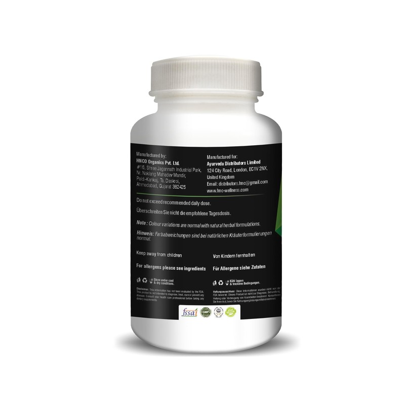 H&C Aloe Vera Capsules - 900mg per Serving, 120 Vegan