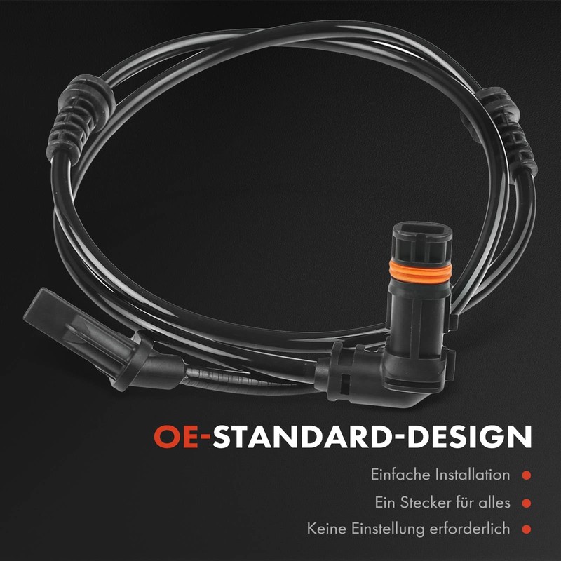 ABS Sensor Wheel Speed Front Axle for C-Class W204 C-Class