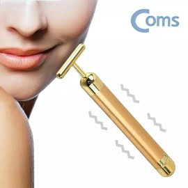에너지뷰티 골드바 피부 얼굴 전동 마사지기 기계 클렌저 피부관리기 Energy Beauty Gold Bar Facial Electronic Massager Machine Cleanser Skincare Device
