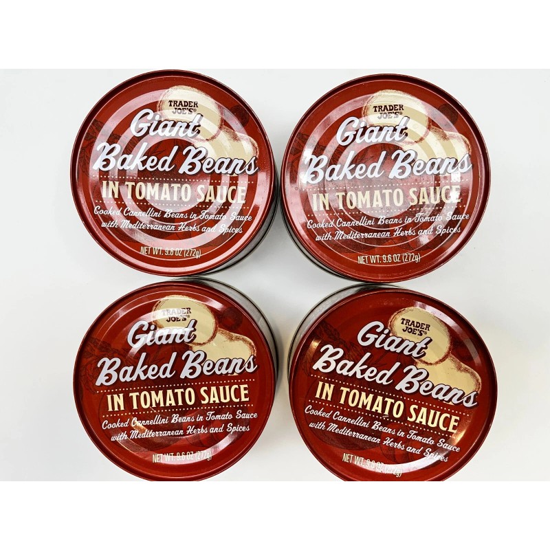 Trader Joes 4 Packs Trader Joe’s Giant Baked Beans In