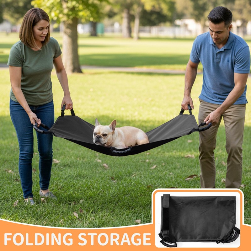Geiserailie Transport Stretcher for Large Dogs with 6 Handles 47"