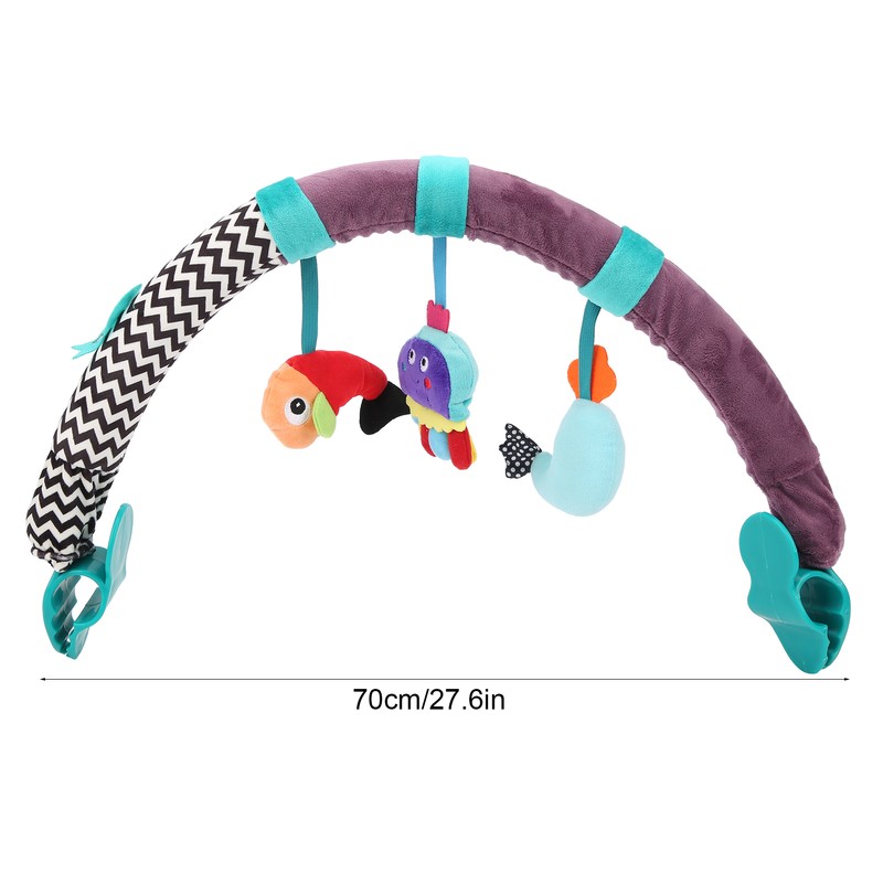 Infant Bed Crib Hanging Rattles Lovely Animal Baby Stroller Hanging