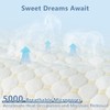YOUR MOON Flat Thin Pillows King Size for Sleeping, 2.7