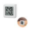 Coollooda Thermometer/Hygrometer, Digital Room Thermometer, Large Screen, Compact, Face Mark,