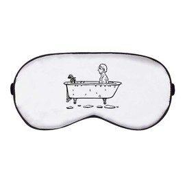 'Man in Bath' Sleep/Travel Eye Mask (EY00006947)