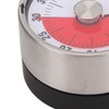 Visual Timer Multifunctional Retro Round Mechanical Visual Timer for Kitchen