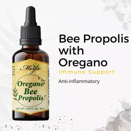 Merja Herbs Bee Propolis with Oregano - Concentrated extract - 20ml - High strength