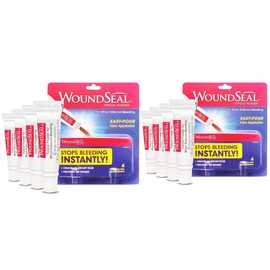 Biolife WoundSeal Topical Powder Wound Care First Aid for Cuts, Scrapes and Abrasions Single Use, 8 Bottles (Packaging May Vary), 2-Pack
