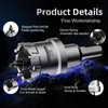 Mollom (7-7/8''|200mm) Heavy Duty Carbide Hole Saw with 2 Pilot