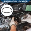 X AUTOHAUX Go Kart Drive Belt for Hammerhead 80T TrailMaster