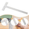 MagiDeal T Square Ruler Drafting Tool Teaching Supply Professional 90