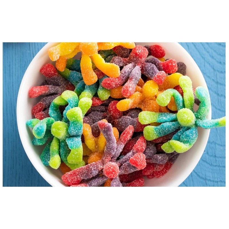 Trolli Sour Brite Crawlers (4 oz Bags) (Pack of 3)