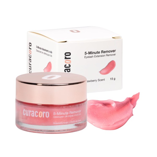 CURACORO Lash Cream Remover for Lash Extensions 15g, Dissolves Powerful