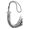 Endea Graduation Mixed Double Color Tassel with Silver Date Drop