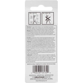 Hillman 121030 Zinc Conventional Picture Hanger (30lb) 6 Pack