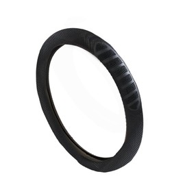 Mytee Products 18" Semi Truck Steering Wheel Cover for Heavy-Duty Trucks - Extra Large Black 18" Steering Wheel Cover Sweatproof, Breathable and Anti-Slip Grip - Vehicle Accessories