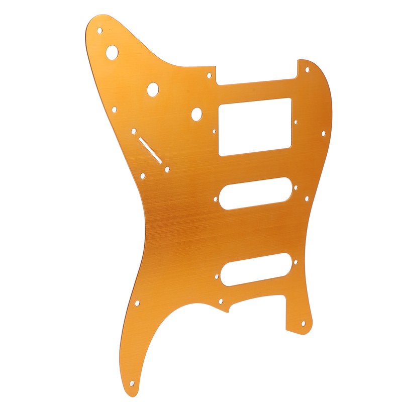 SSH Guitar Pick Guard Aluminum Alloy Orange Electric Guitar Pickguard