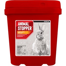 Messina Animal Stopper Granular Repellent - Safe & Effective, All Natural Food Grade Ingredients; Repels Groundhogs, Rabbits, Skunks, Raccoons and Other Garden Animals; Ready to Use, 5 lbs (AS-G-005)