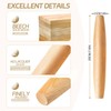 French Rolling Pin for Baking –7.9inch Natural Beech Wood Rolling