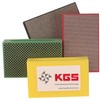 KGS PRO-PAD Diamond Hand Polishing Pads (4 Pack, Combination Set